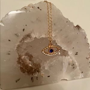 Evil eye necklace